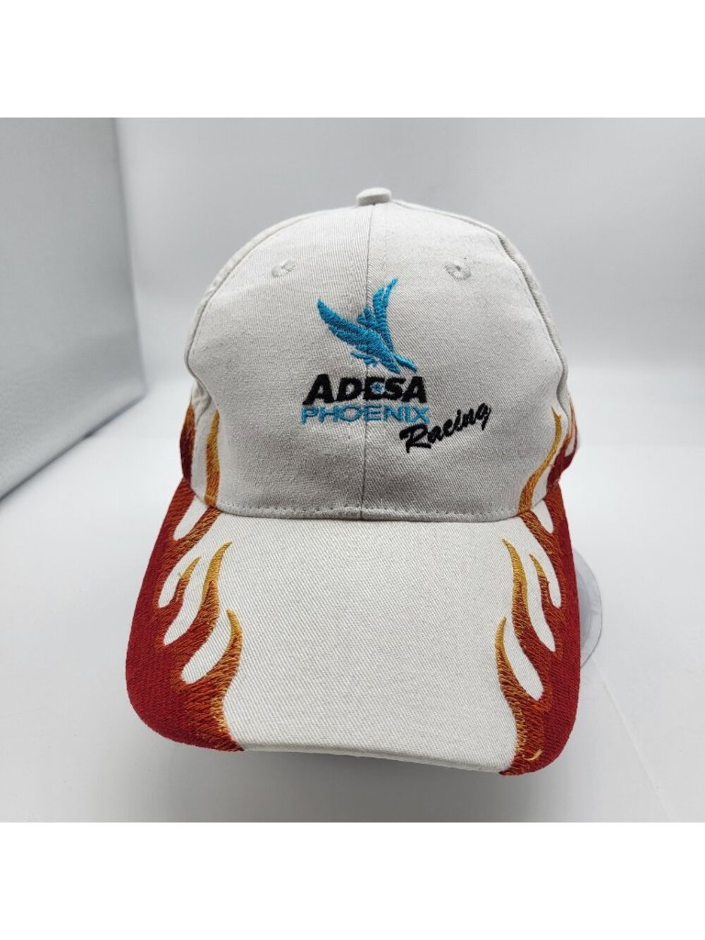 ADESA Phoenix Hat Cap Red Fire Flames Racing Hat strapback embroidered